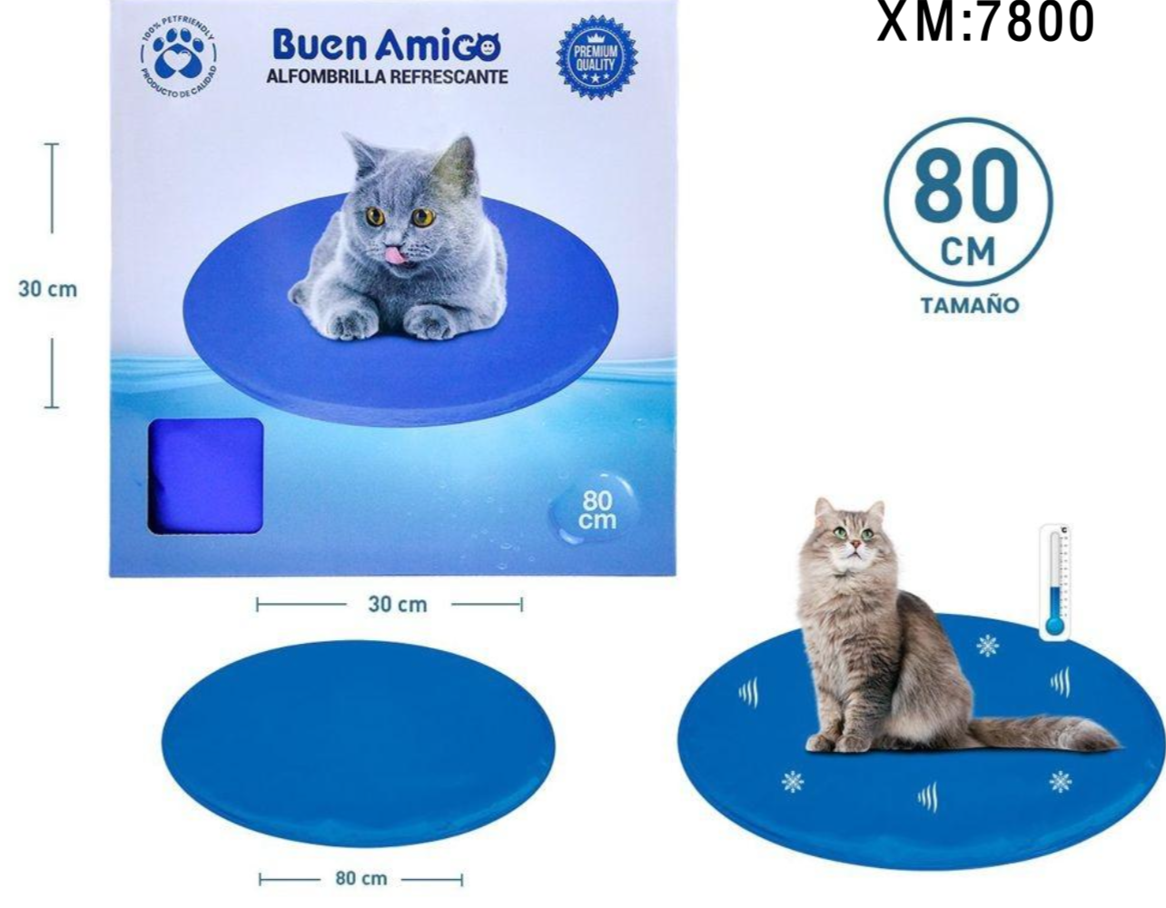 Alfombra Refrescante para Gat@s XL